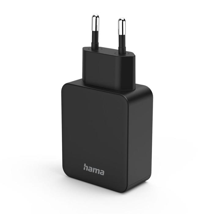 Hama - HAMA Snabbladdare Fast Charger 1x USB-A Qualcomm 19.5w Svart