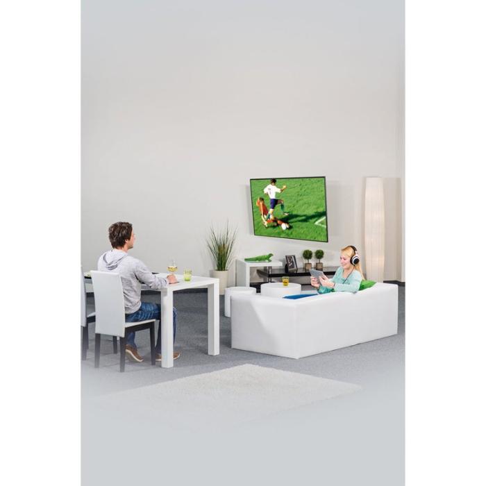 Hama - HAMA TV Väggfäste Tilt VESA Svart 100x100 15kg