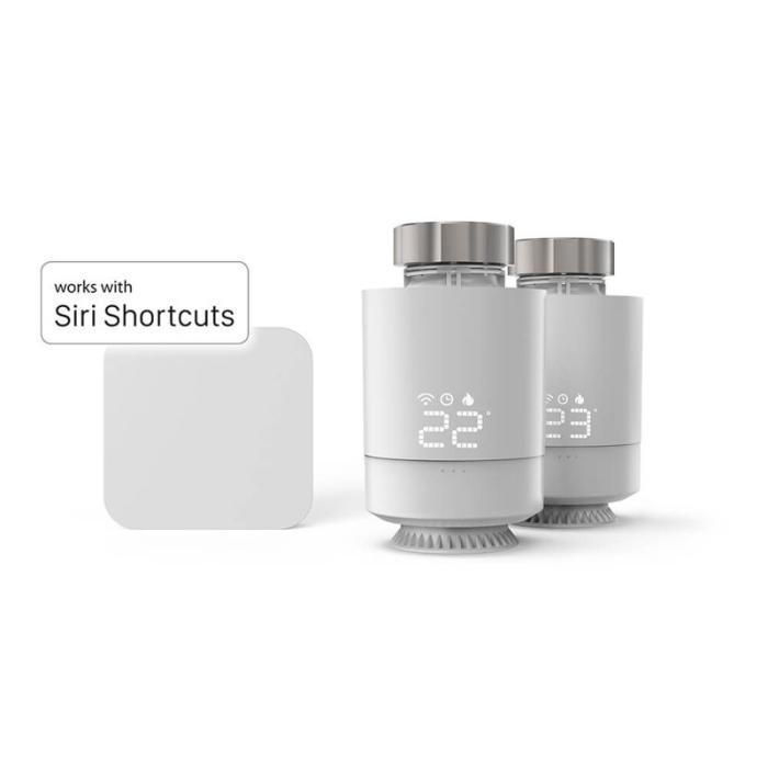 Hama - HAMA WiFi Smart Elementtermostat 2-pack Central Styrning