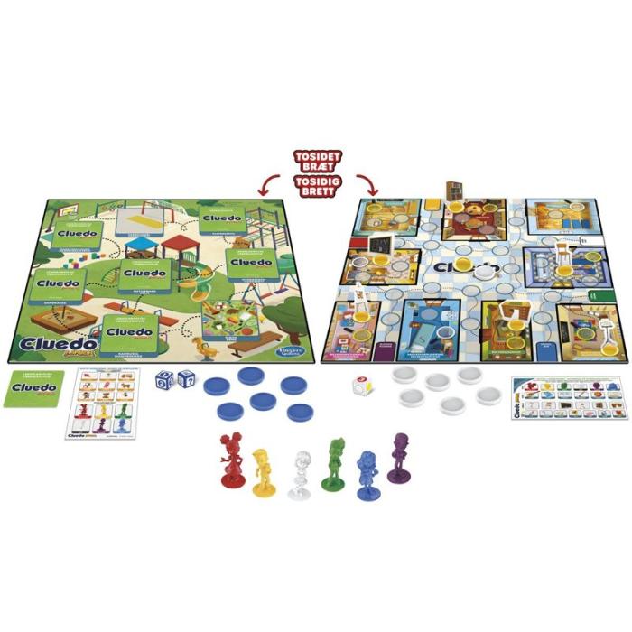Hasbro - HASBRO Brädspel Cluedo Junior 2 Games In 1 (DK/NO)