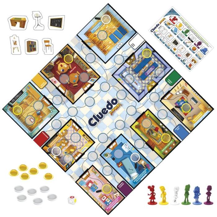Hasbro - HASBRO Brädspel Cluedo Junior 2 Games In 1 (DK/NO)