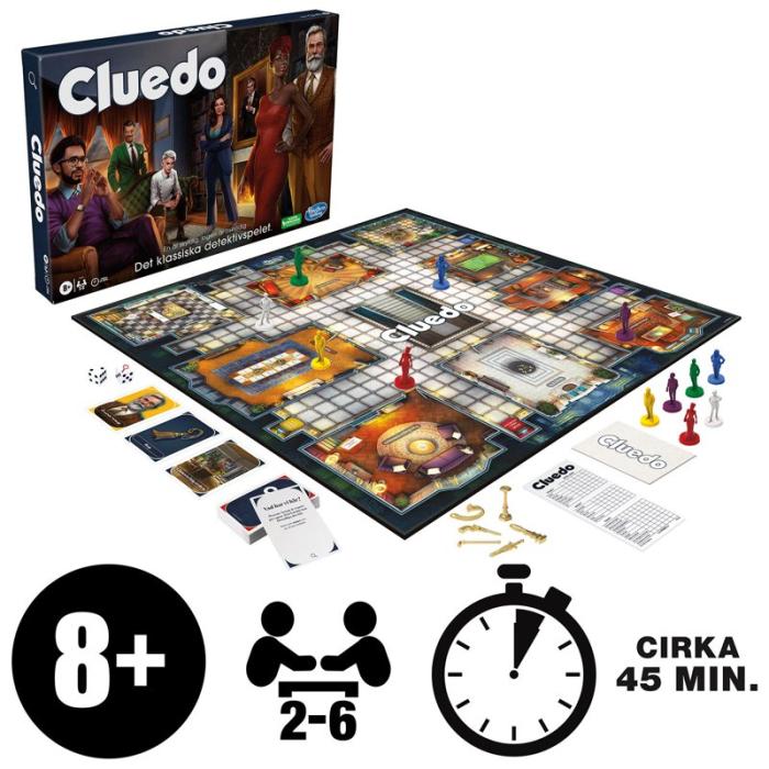 Hasbro - HASBRO Brädspel Cluedo (SE)