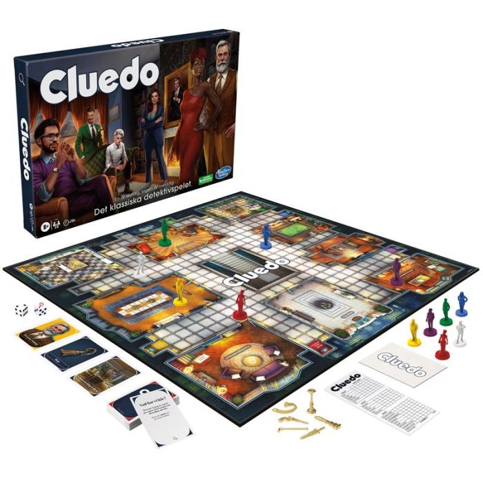 Hasbro - HASBRO Brädspel Cluedo (SE)