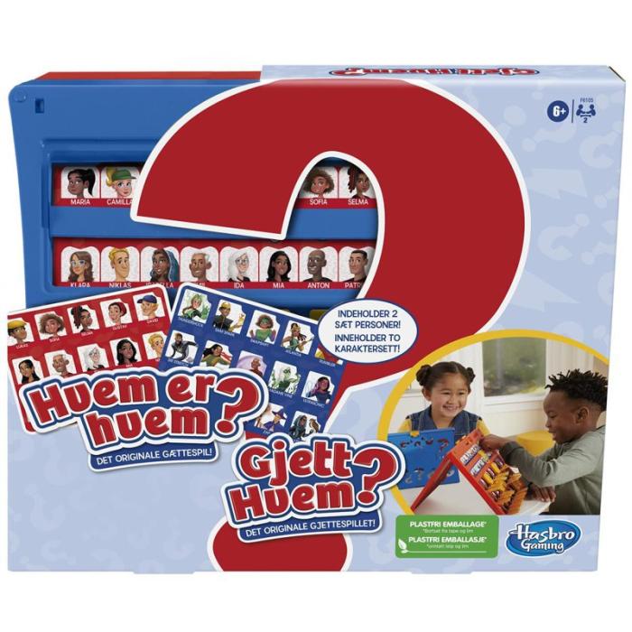 Hasbro - HASBRO Brädspel Guess Who? (DK/NO)