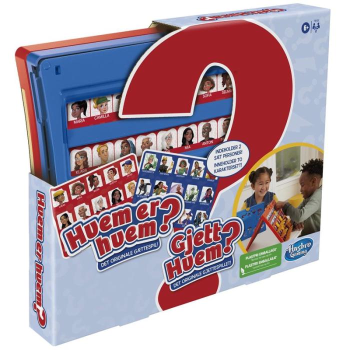 Hasbro - HASBRO Brädspel Guess Who? (DK/NO)