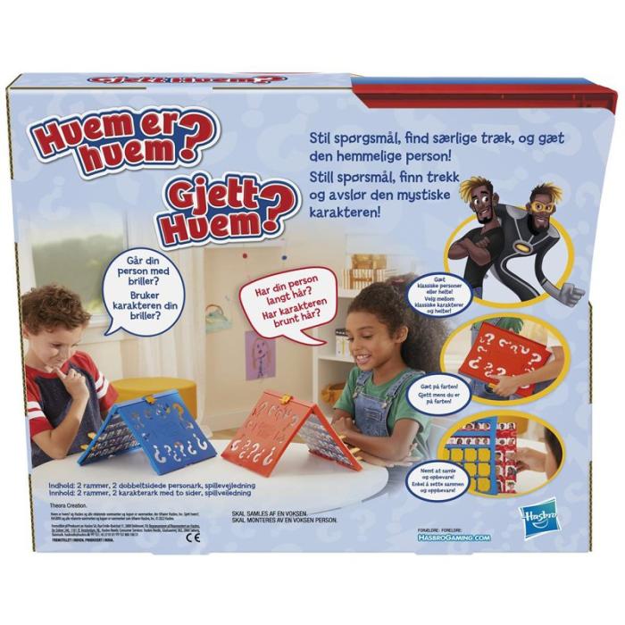 Hasbro - HASBRO Brädspel Guess Who? (DK/NO)