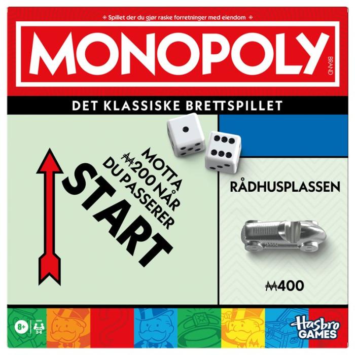 Hasbro - HASBRO Brädspel Monopoly Classic 90th Year Edition (NO)