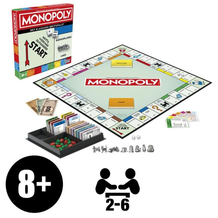 Hasbro - HASBRO Brädspel Monopoly Classic 90th Year Edition (NO)