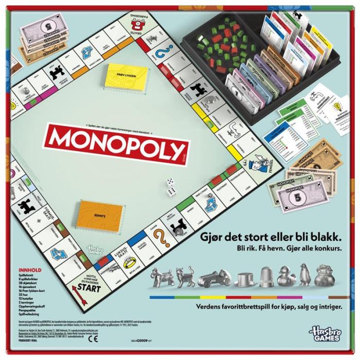 Hasbro - HASBRO Brädspel Monopoly Classic 90th Year Edition (NO)