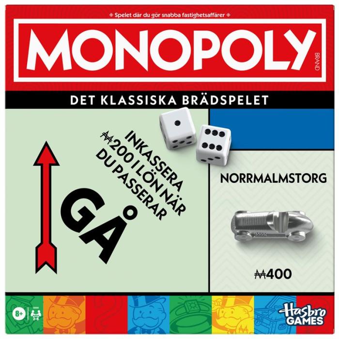 Hasbro - HASBRO Brädspel Monopoly Classic 90th Year Edition (SE)
