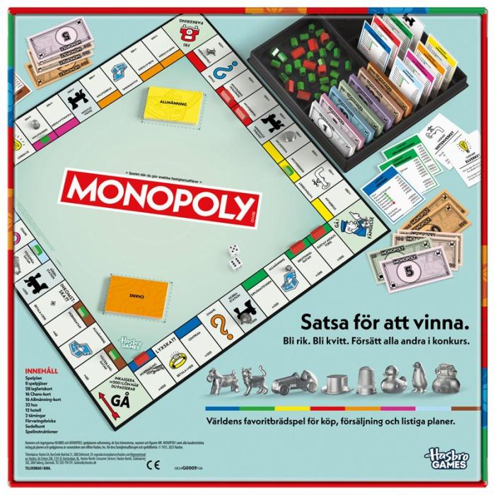 Hasbro - HASBRO Brädspel Monopoly Classic 90th Year Edition (SE)