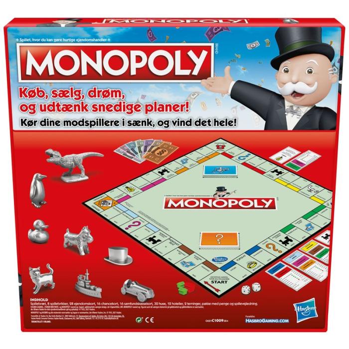 Hasbro - HASBRO Brädspel Monopoly (DK)