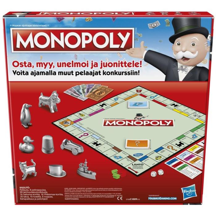 Hasbro - HASBRO Brädspel Monopoly (FI)