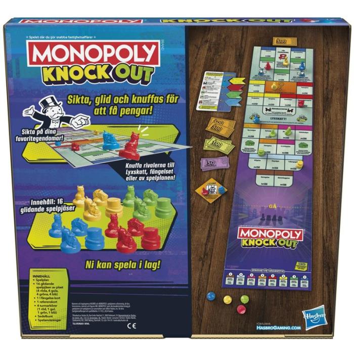 Hasbro - HASBRO Brädspel Monopoly Knockout (SE)