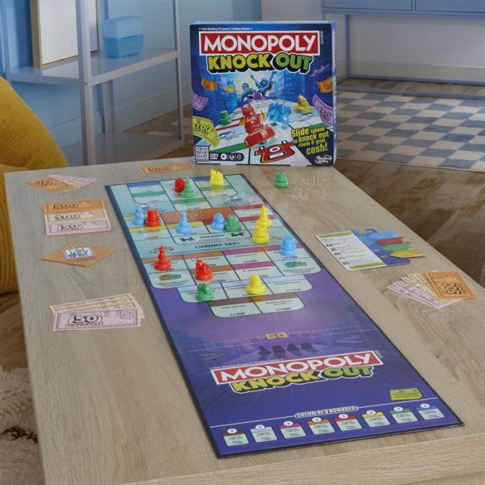 Hasbro - HASBRO Brädspel Monopoly Knockout (SE)