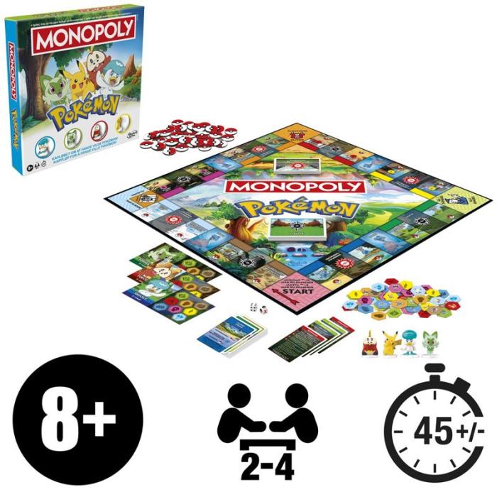Hasbro - HASBRO Brädspel Monopoly Pokemon (NO/DK)