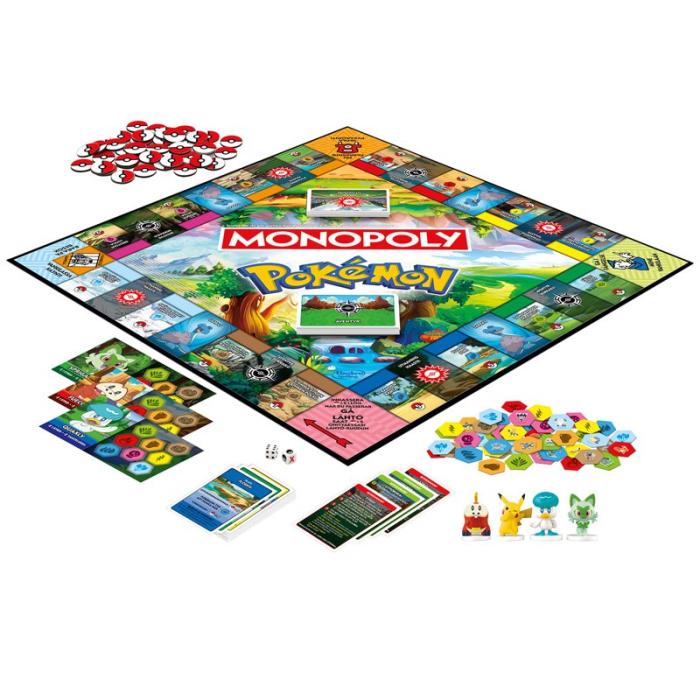 Hasbro - HASBRO Brädspel Monopoly Pokemon (SE/FI)