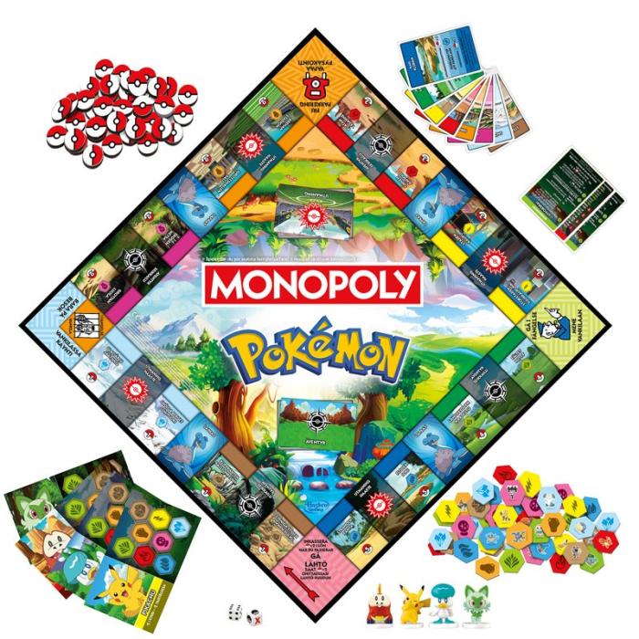 Hasbro - HASBRO Brädspel Monopoly Pokemon (SE/FI)