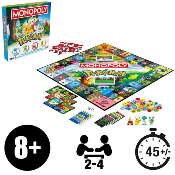 Hasbro - HASBRO Brädspel Monopoly Pokemon (SE/FI)