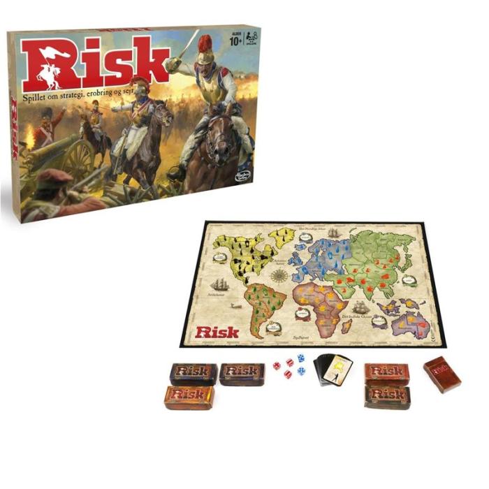 Hasbro - HASBRO Brädspel Risk (DK)