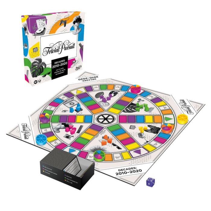 Hasbro - HASBRO Brädspel Trivial Pursuit Decades: 2010-2020 (NO)