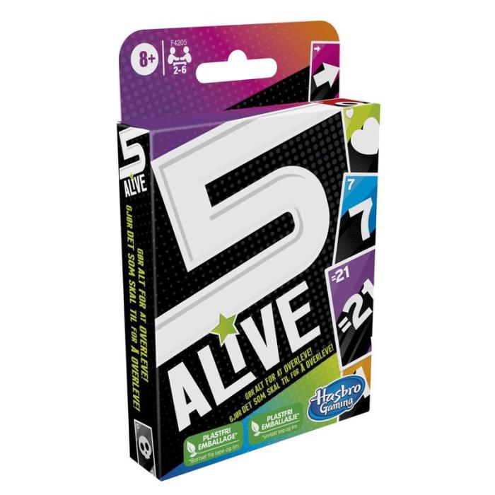 Hasbro - HASBRO Kortspel 5 Alive (DK/NO)