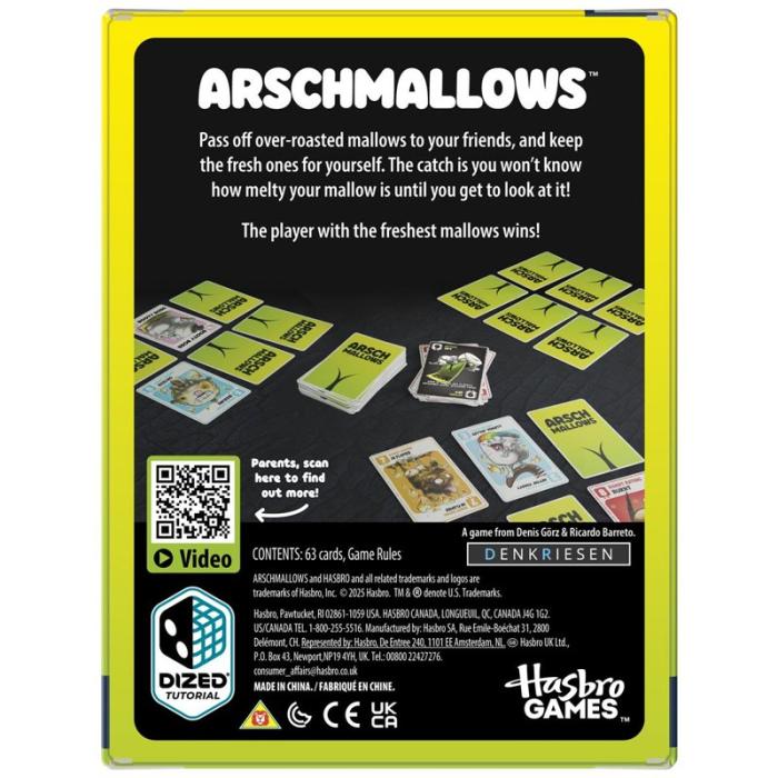 Hasbro - HASBRO Kortspel Arschmallows (EN)