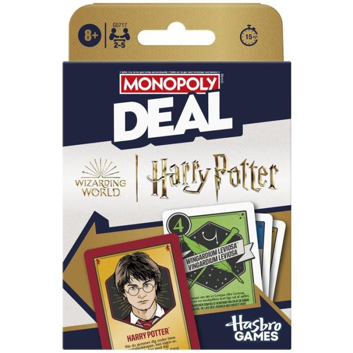 Hasbro - HASBRO Kortspel Monopoly Deal Harry Potter (NO/DK)