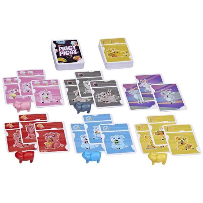 Hasbro - HASBRO Kortspel Piggy Piggy (SE/FI)