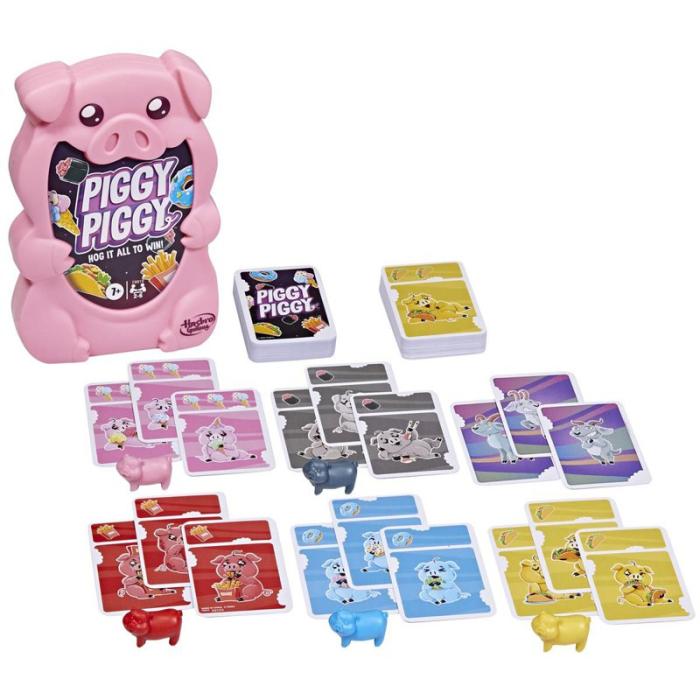Hasbro - HASBRO Kortspel Piggy Piggy (SE/FI)
