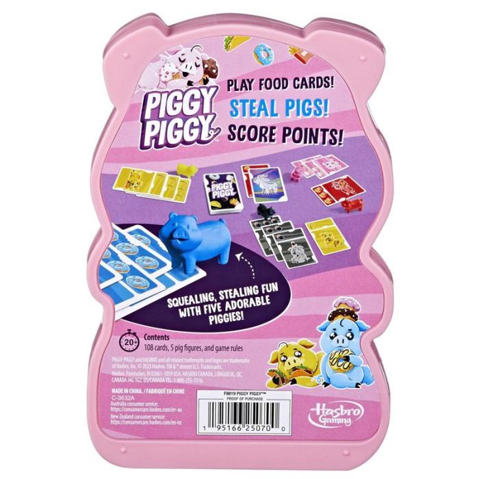 Hasbro - HASBRO Kortspel Piggy Piggy (SE/FI)