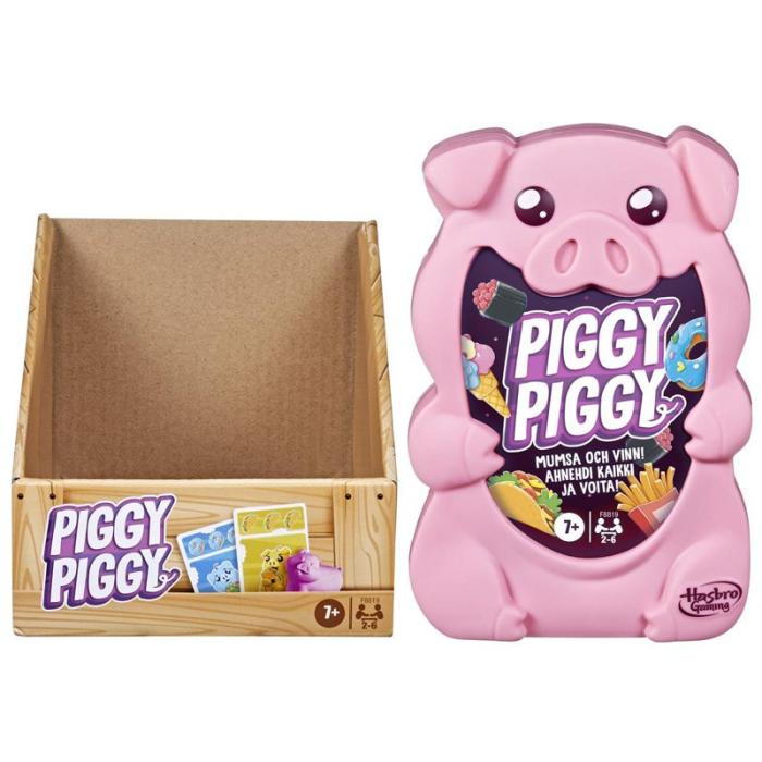 Hasbro - HASBRO Kortspel Piggy Piggy (SE/FI)