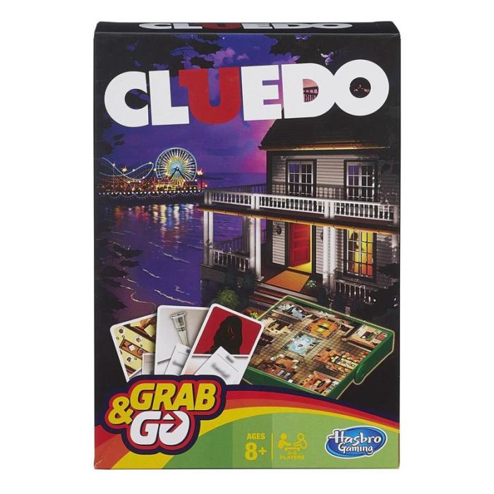Hasbro - HASBRO Resespel Grab & Go Cluedo