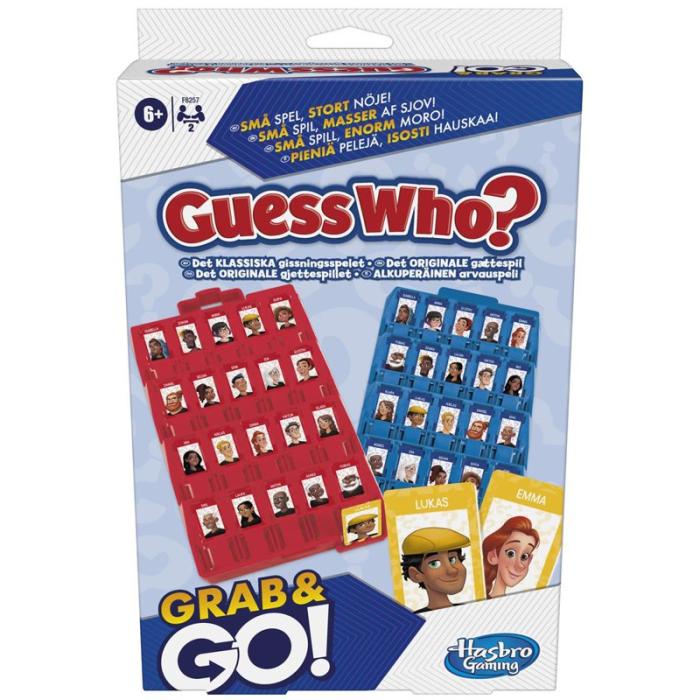 Hasbro - HASBRO Resespel Grab & Go Guess Who?