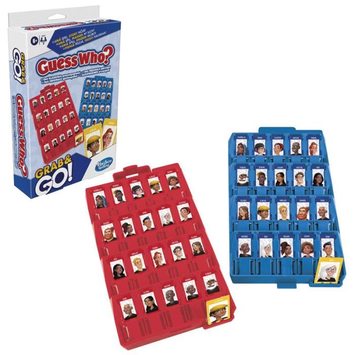 Hasbro - HASBRO Resespel Grab & Go Guess Who?