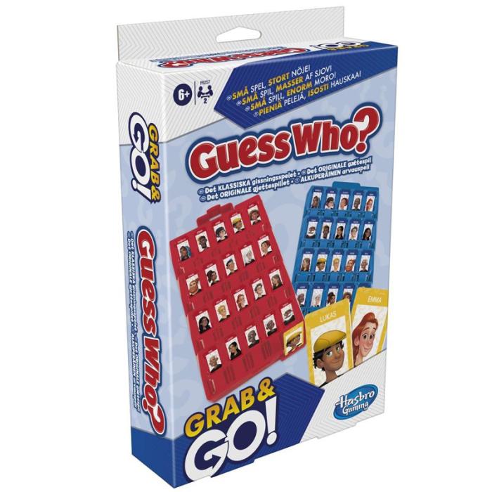 Hasbro - HASBRO Resespel Grab & Go Guess Who?