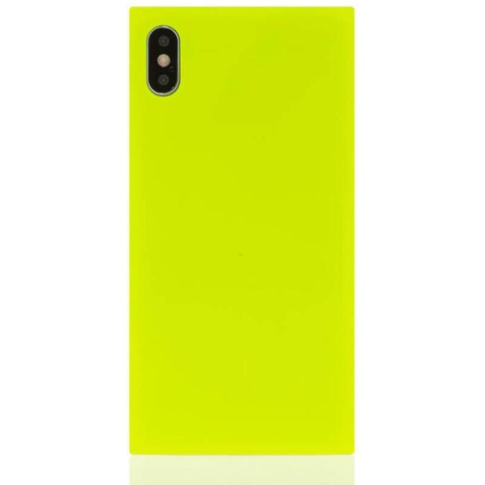 IDECOZ - IDECOZ Mobilskal Neon Gul iPhone XS Max