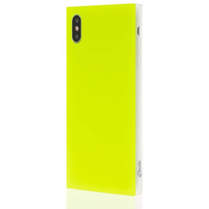 IDECOZ - IDECOZ Mobilskal Neon Gul iPhone XS Max