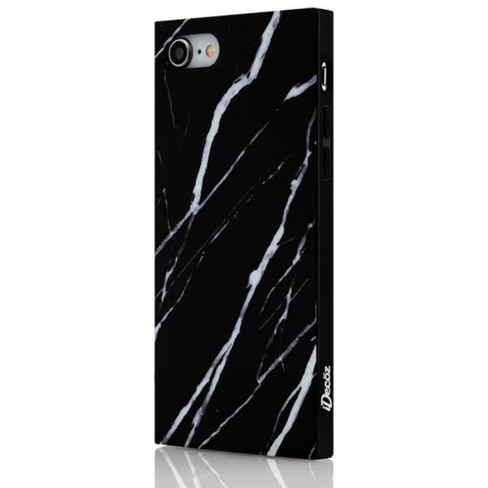 IDECOZ - IDECOZ Mobilskal Svart Marble iPhone 8/7