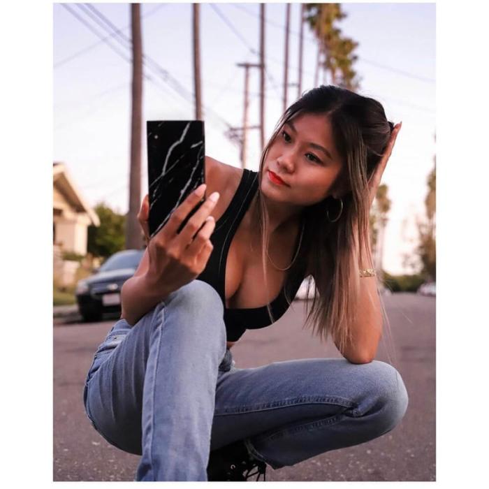 IDECOZ - IDECOZ Mobilskal Svart Marble iPhone 8 PLUS/7 PLUS