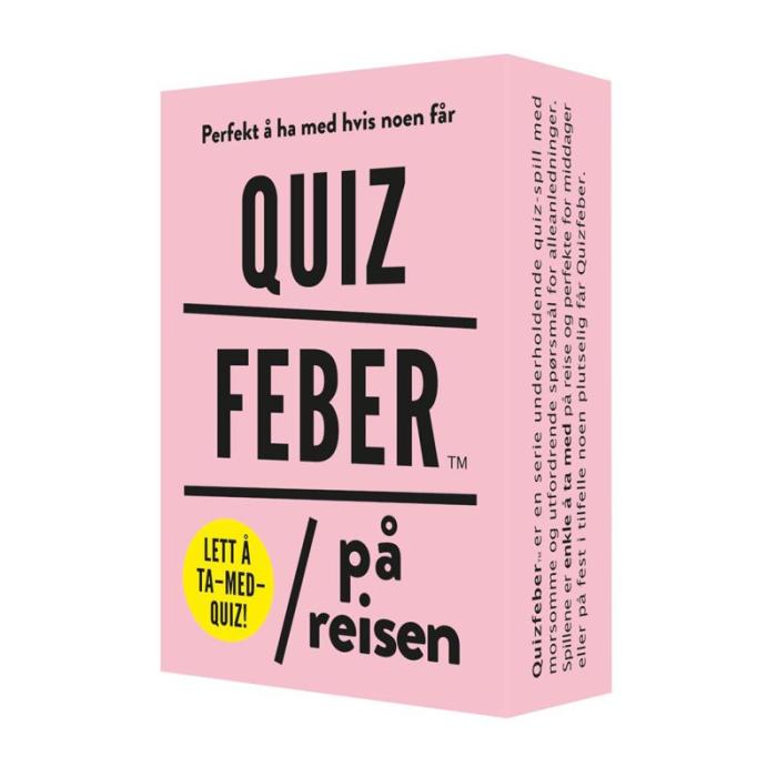 KYLSKPOESI - KYLSKPOESI Resespel Quizfeber - På Reisen (NO)