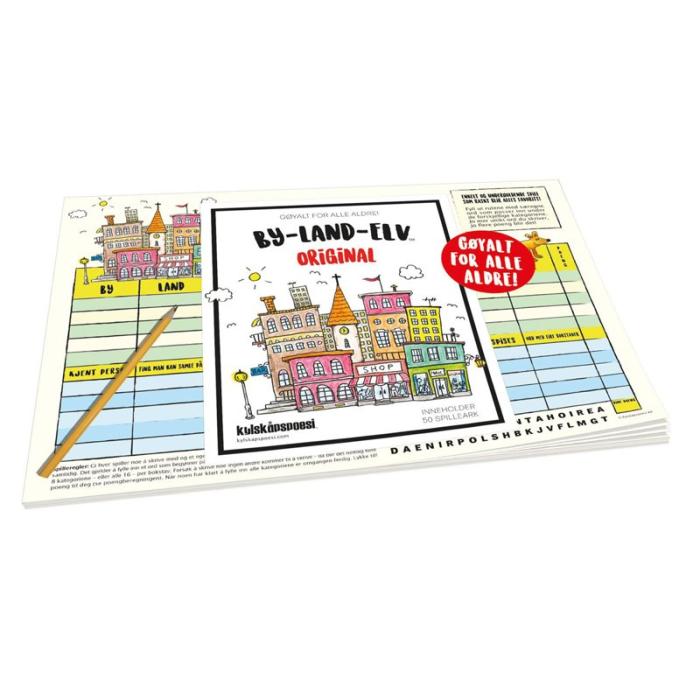 KYLSKPOESI - KYLSKPOESI Spel By Land Elv - Spillblock (NO)