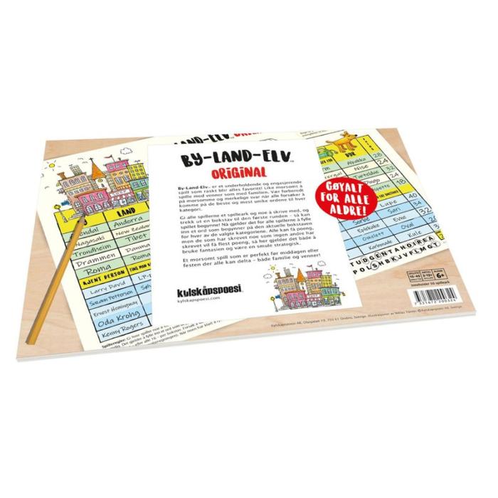 KYLSKPOESI - KYLSKPOESI Spel By Land Elv - Spillblock (NO)