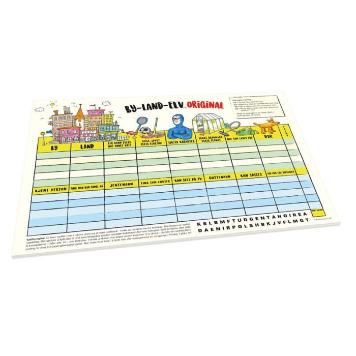 KYLSKPOESI - KYLSKPOESI Spel By Land Elv - Spillblock (NO)