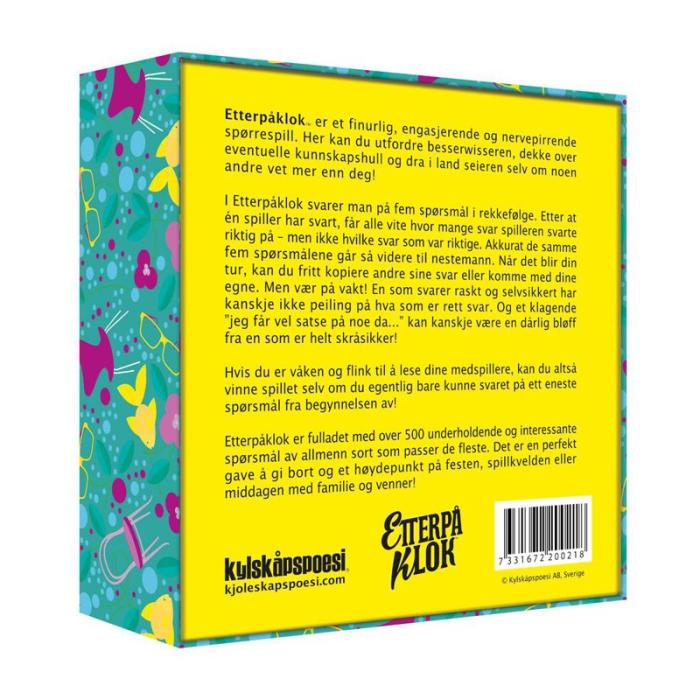 KYLSKPOESI - KYLSKPOESI Spel Etterpåklok (NO)