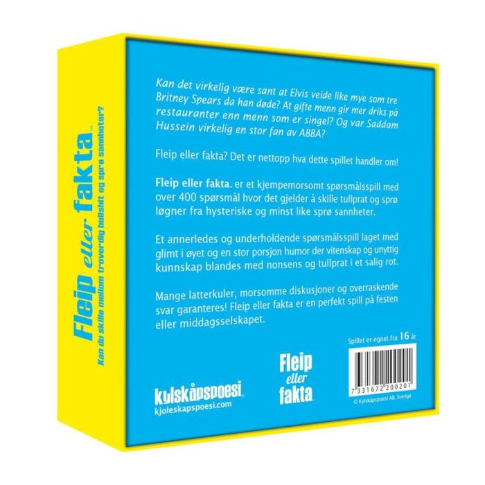 KYLSKPOESI - KYLSKPOESI Spel Fleip eller Fakta (NO)