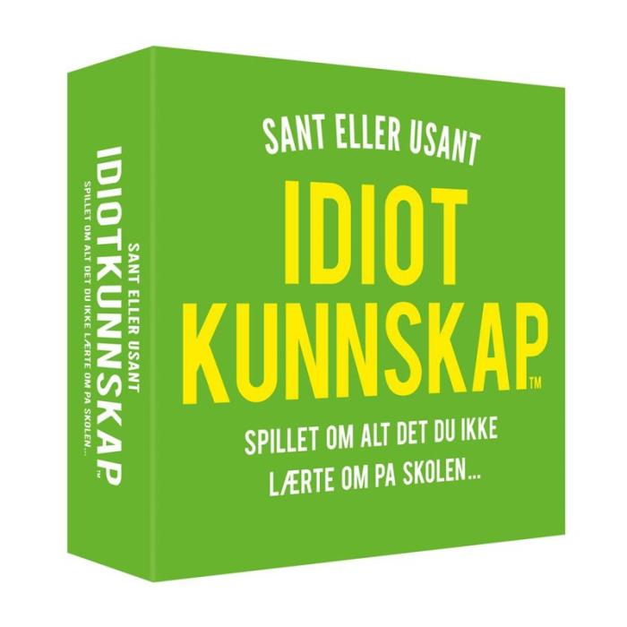 KYLSKPOESI - KYLSKPOESI Spel Idiotkunnskap - Sant eller Usant (NO) Kylskpoesi