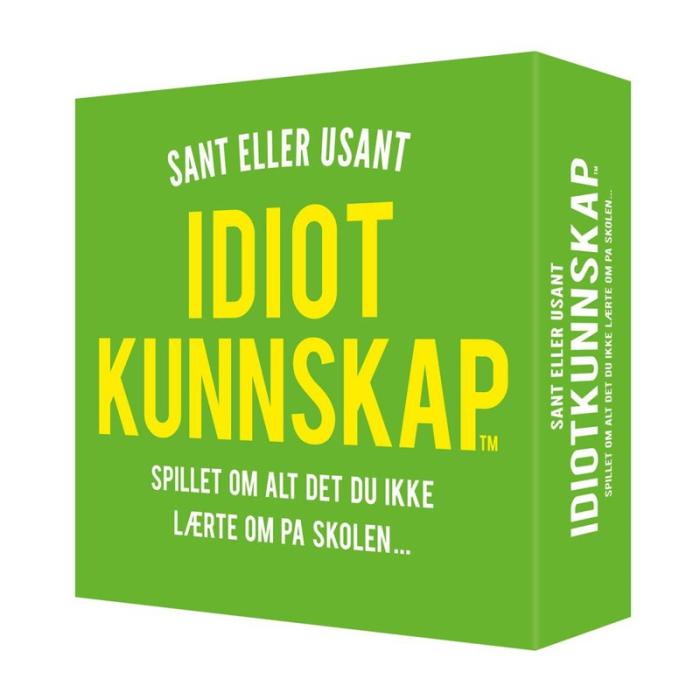 KYLSKPOESI - KYLSKPOESI Spel Idiotkunnskap - Sant eller Usant (NO) Kylskpoesi
