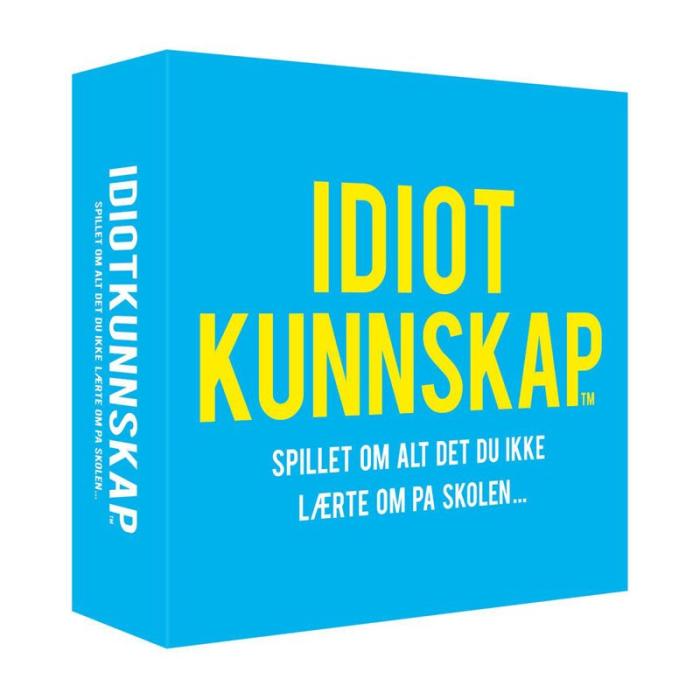 KYLSKPOESI - KYLSKPOESI Spel Idiotkunskap (NO)