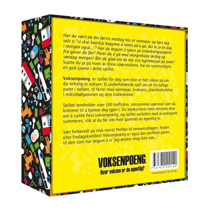 KYLSKPOESI - KYLSKPOESI Spel Voksenpoeng (NO)
